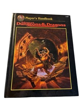TSR Advanced Dungeons and Dragons Players Handbook 2159 1995 1st Printing HC